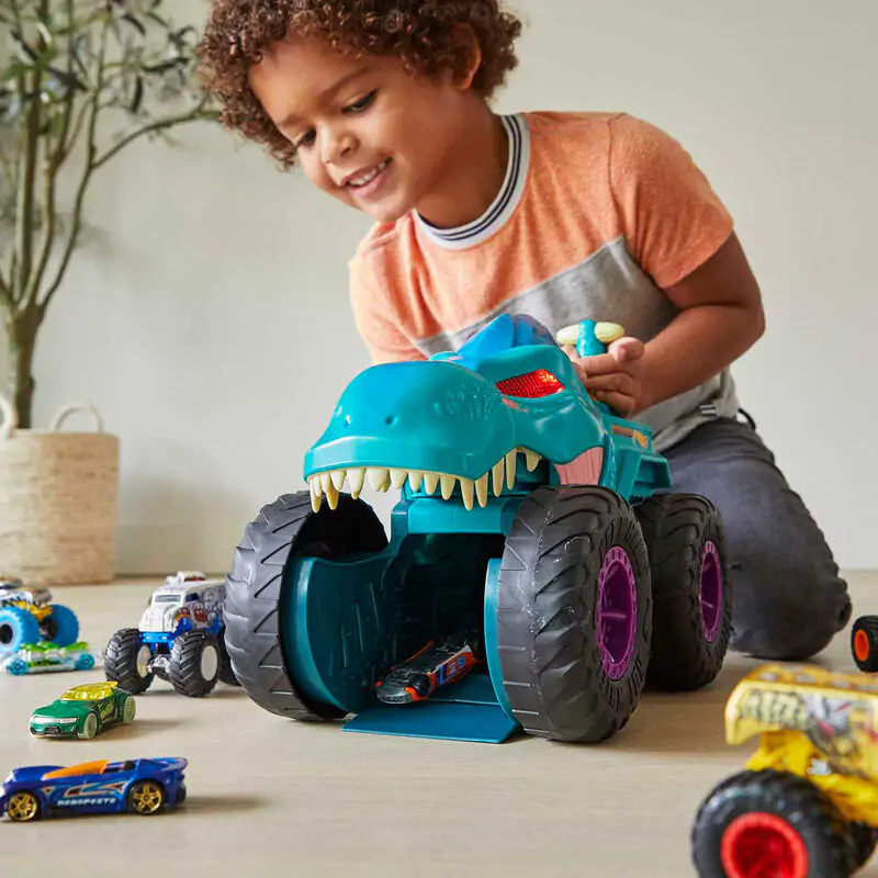 Hot Wheels Monster Trucks Car Chompin Mega Wrex product photo
