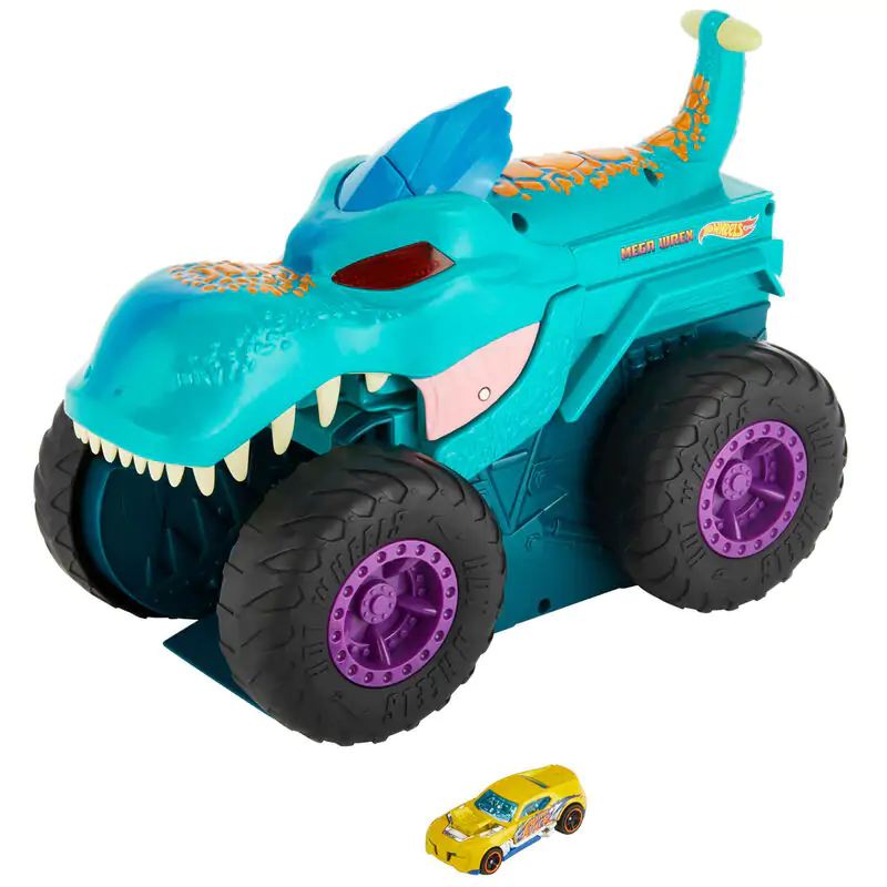 Hot Wheels Monster Trucks Car Chompin Mega Wrex product photo