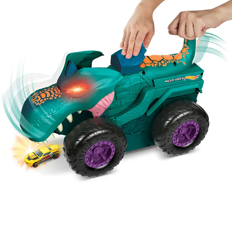 Hot Wheels Monster Trucks Car Chompin Mega Wrex product photo