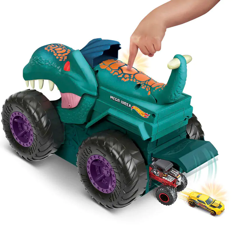 Hot Wheels Monster Trucks Car Chompin Mega Wrex product photo