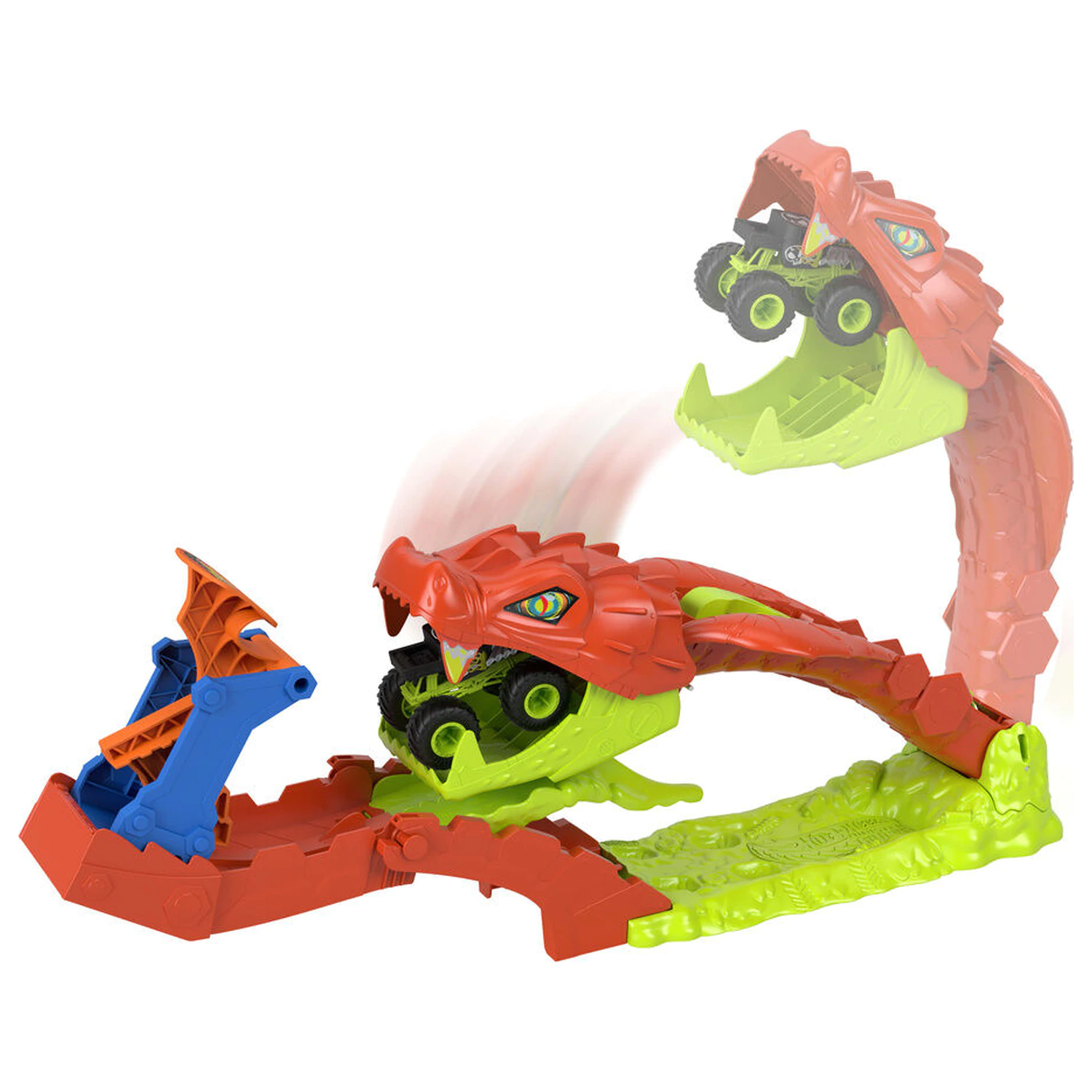 Hot Wheels Monster Trucks Snake Bite playset product photo
