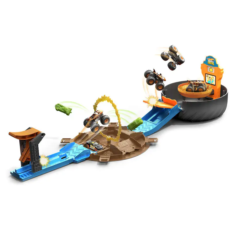 Hot Wheels Monster Trucks Stunt Tire product photo