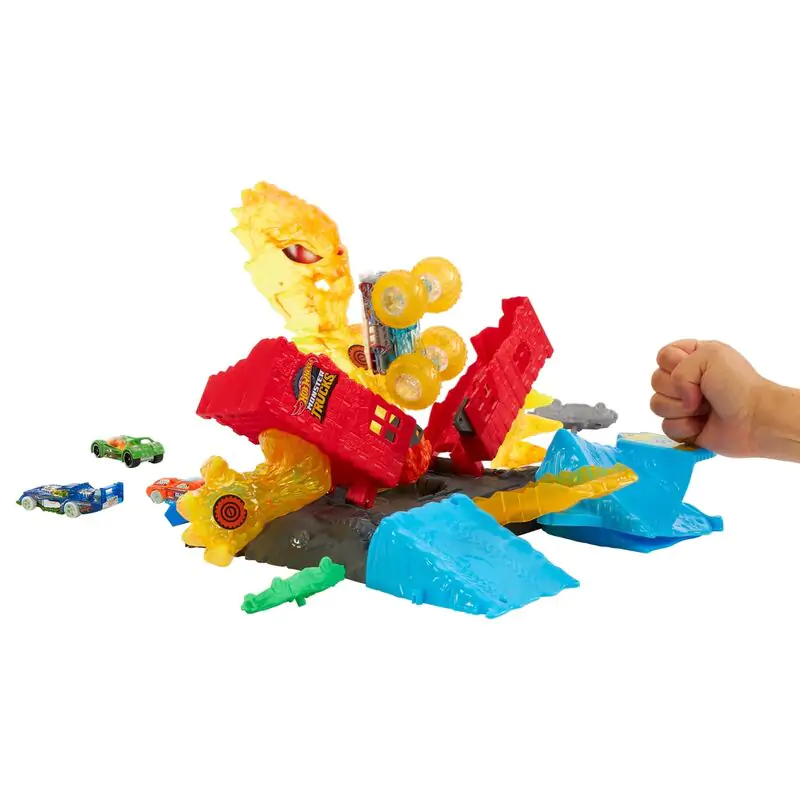 Hot Wheels Monster Trucks Torch Tower Takedown product photo