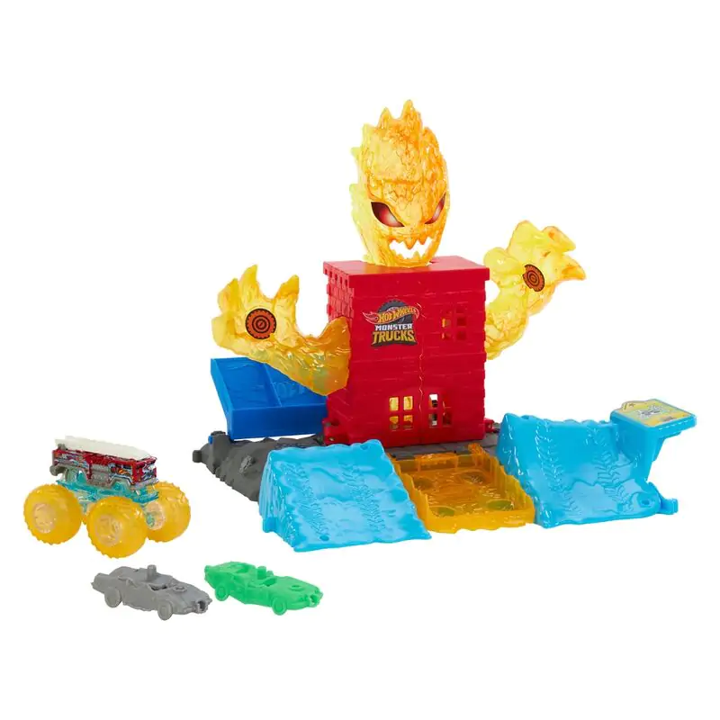 Hot Wheels Monster Trucks Torch Tower Takedown product photo