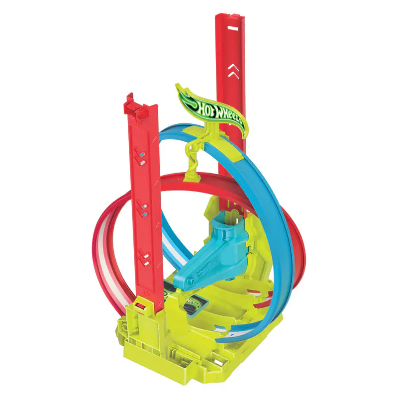 Hot Wheels Neon Speeders Laser Stunt Slamway product photo