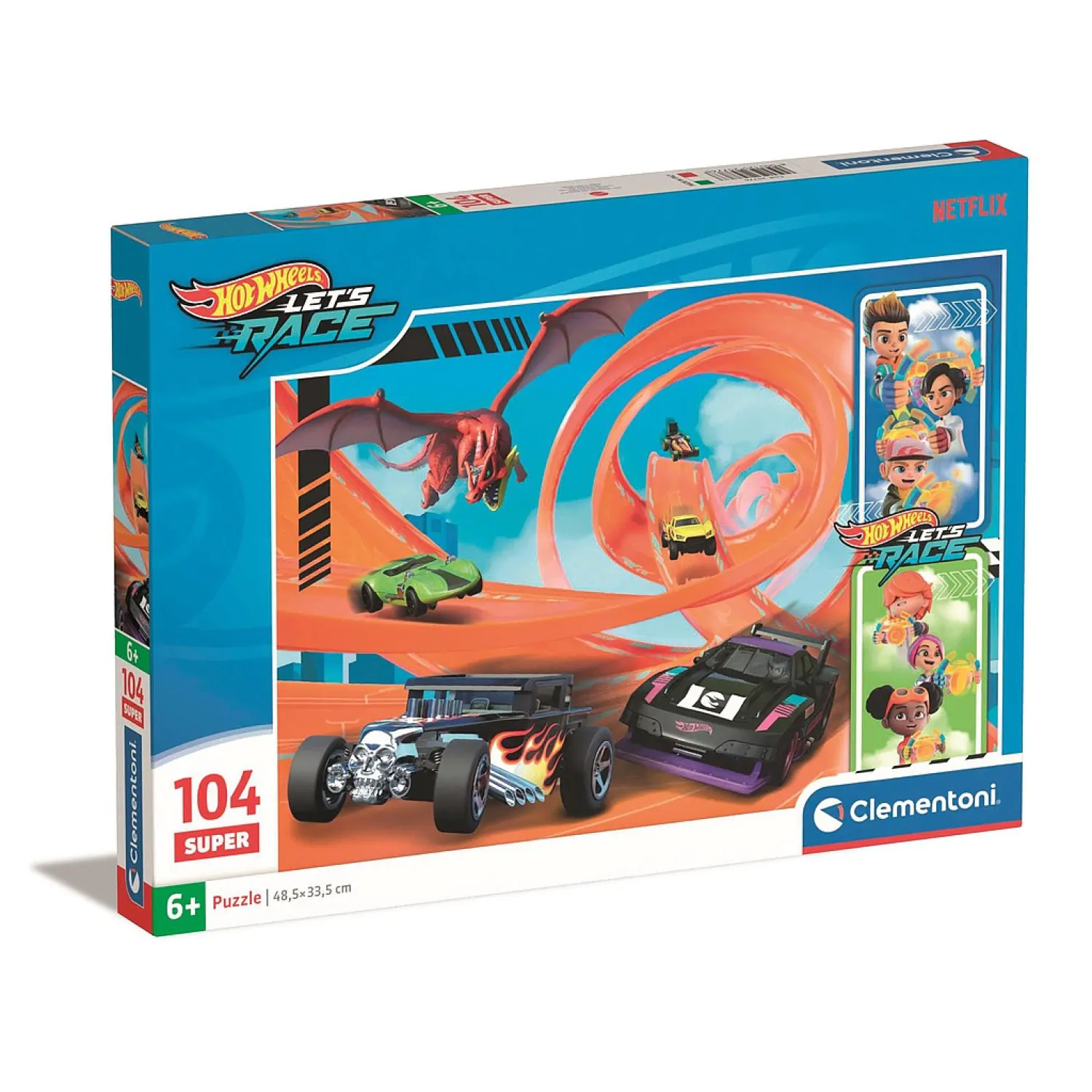 Hot Wheels puzzle 104pcs product photo