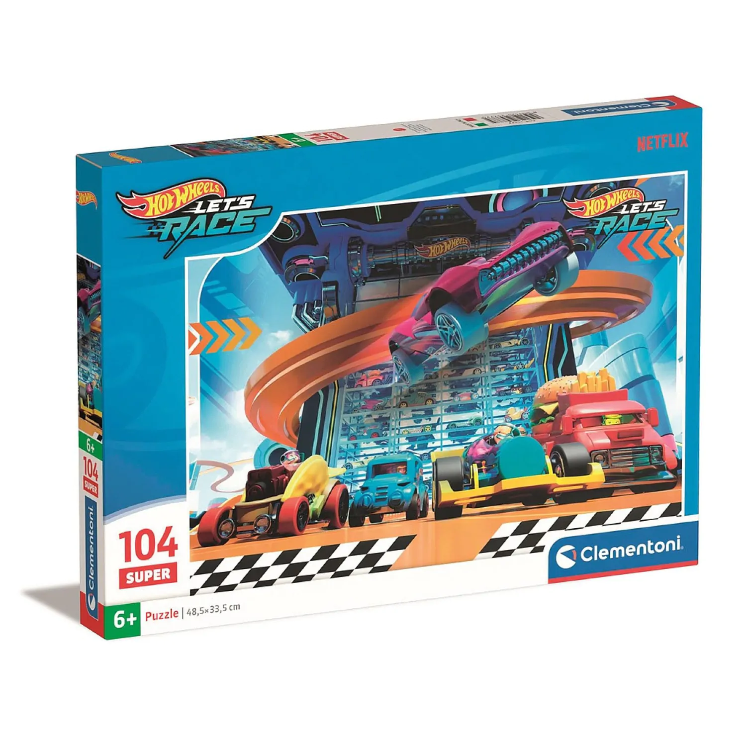 Hot Wheels puzzle 104pcs product photo