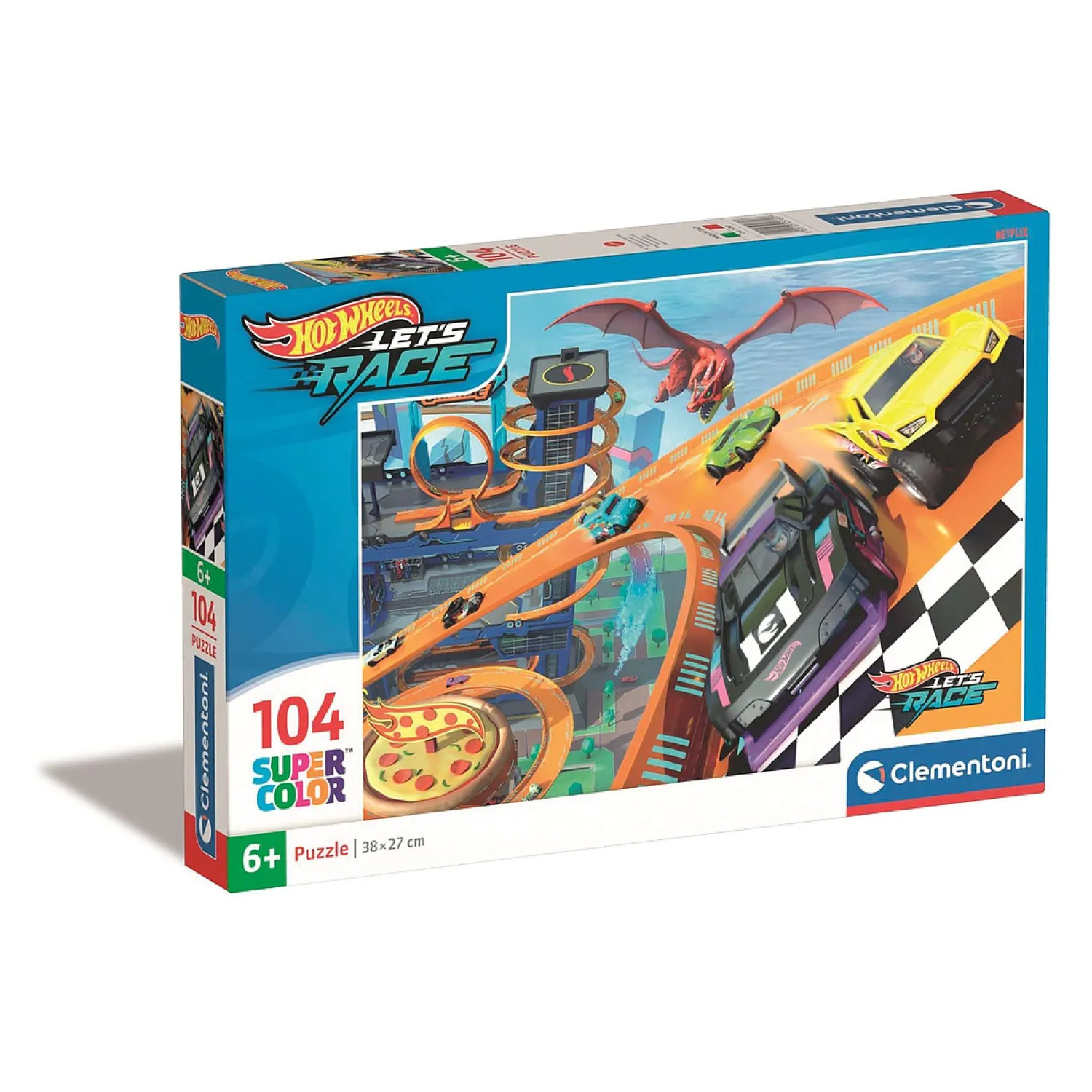 Hot Wheels puzzle 104pcs product photo