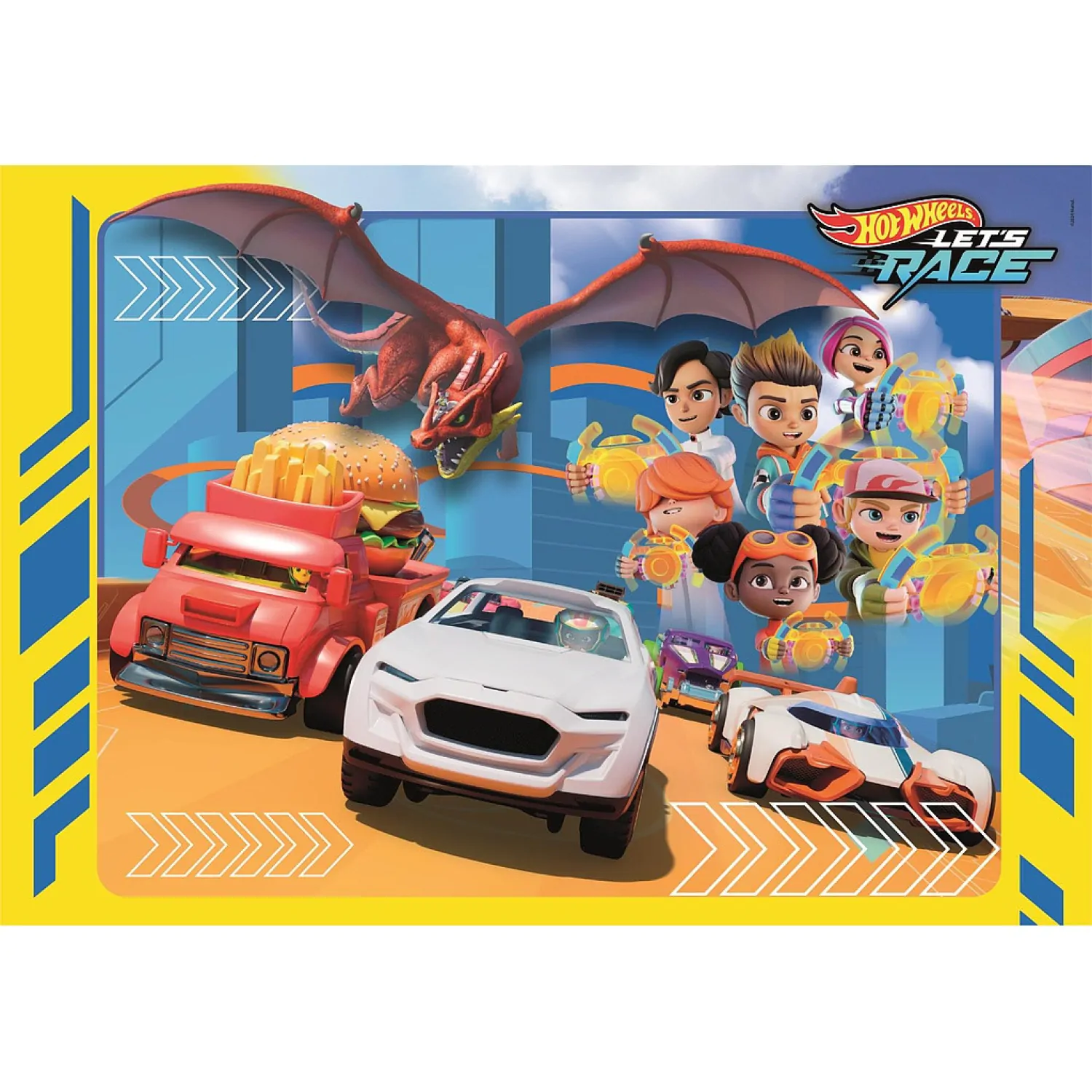 Hot Wheels puzzle 30pcs product photo