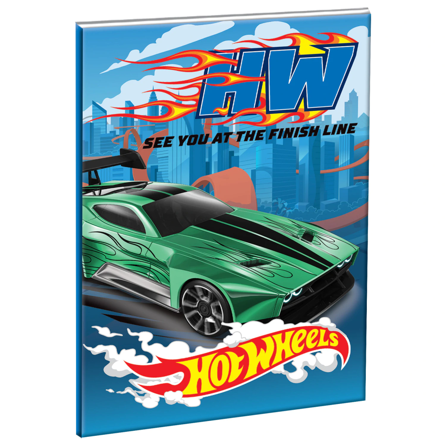 Hot Wheels Race B/5 Lined Notebook 40 Sheets product photo