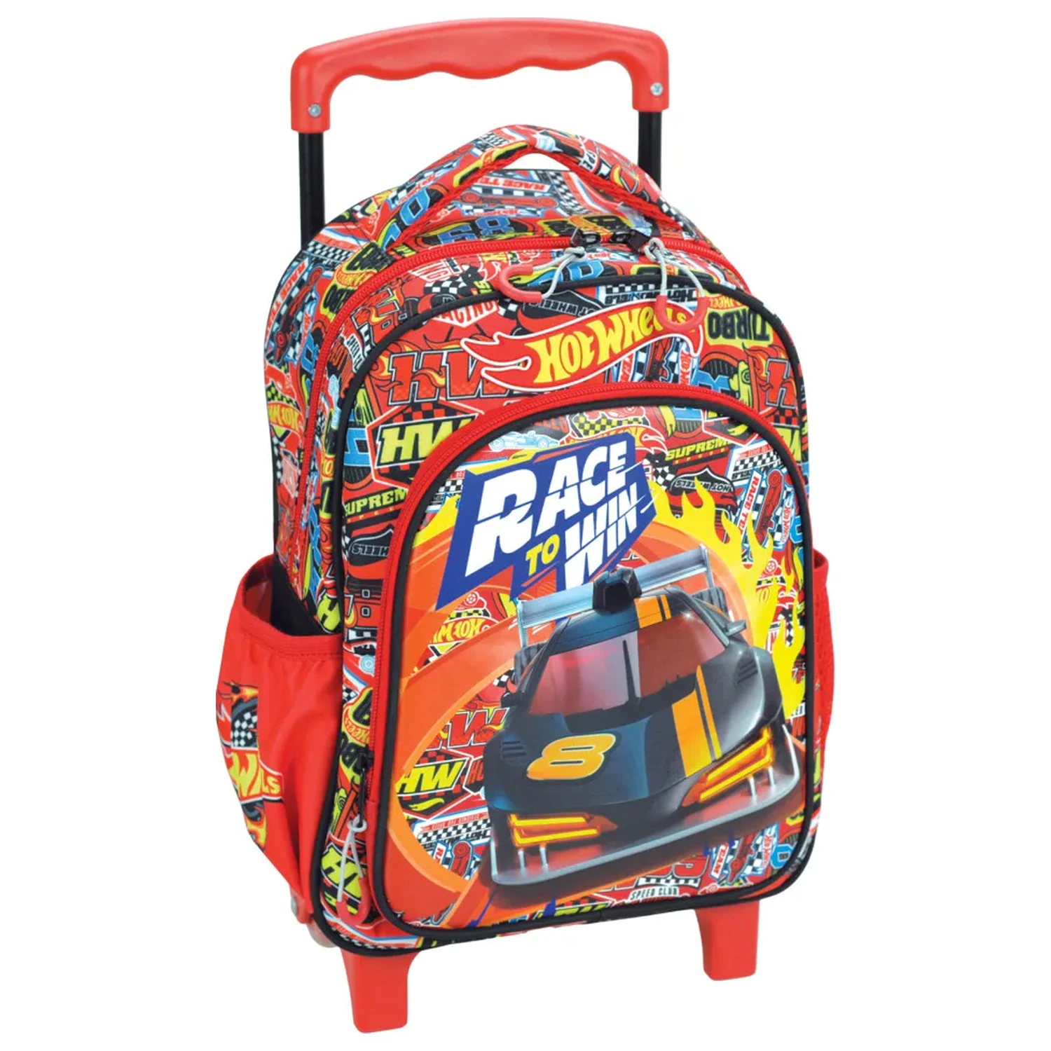 Hot Wheels Race to Win Rolling Preschool Backpack, Bag 30 cm product photo