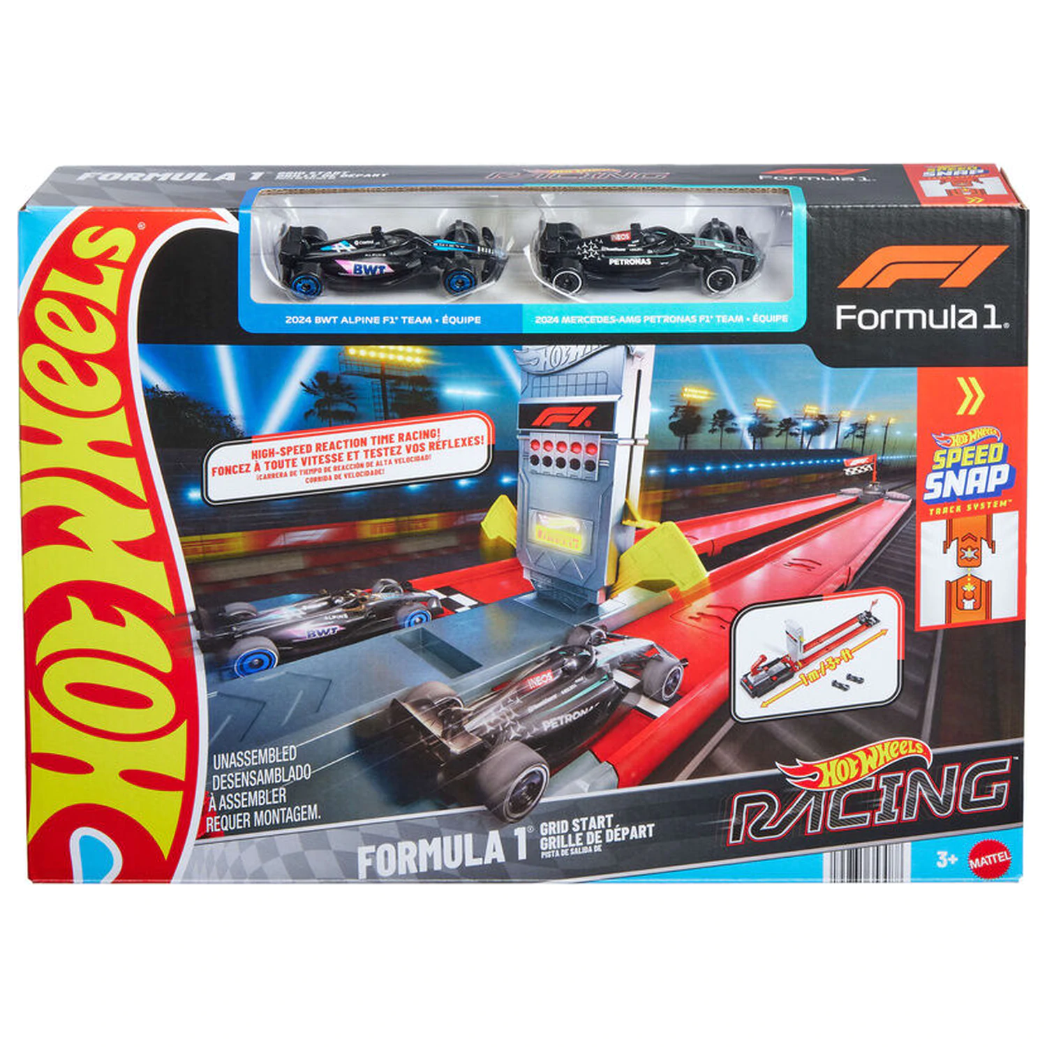 Hot Wheels Racing F1 Starting Grid Challenge playset product photo