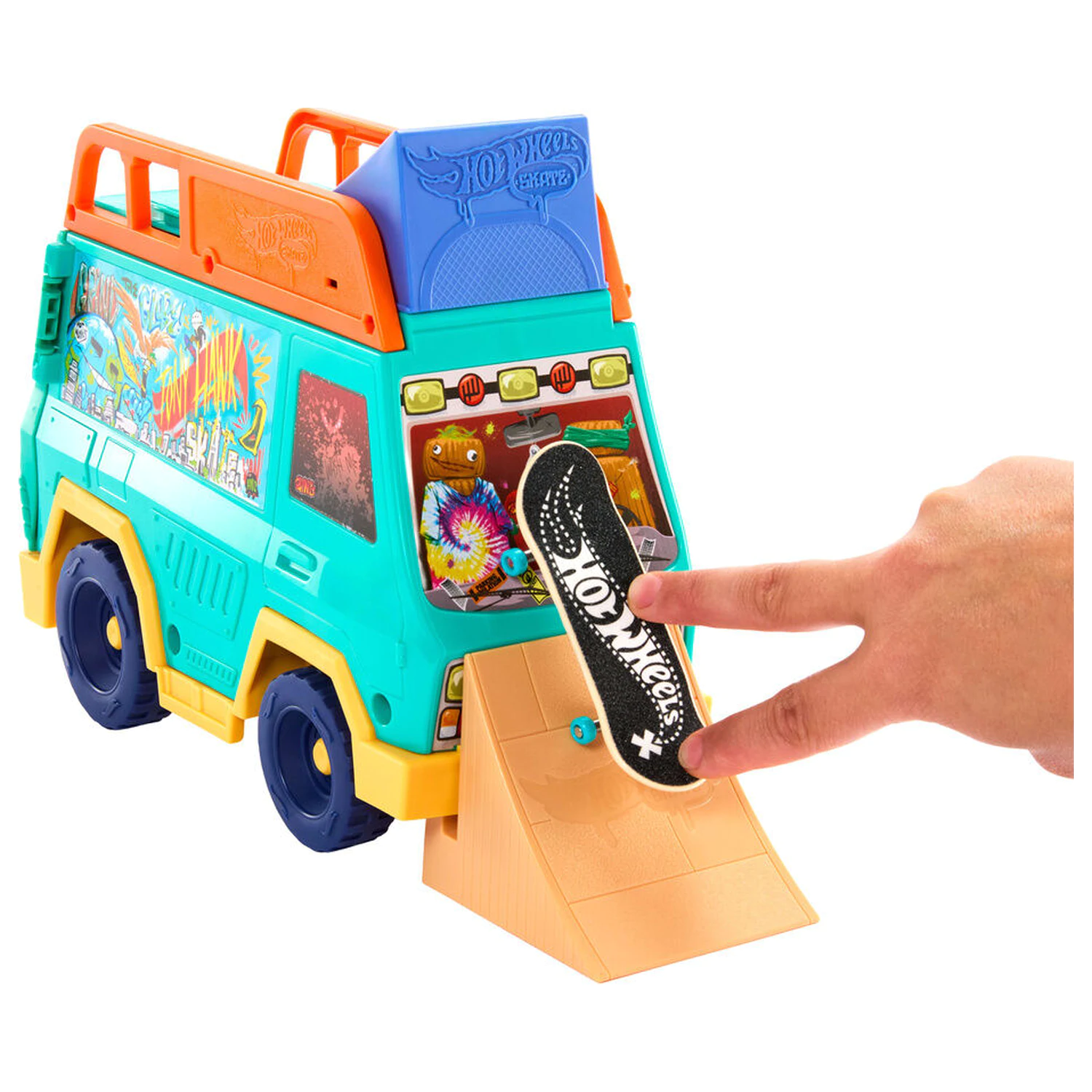 Hot Wheels Skate Van playset product photo