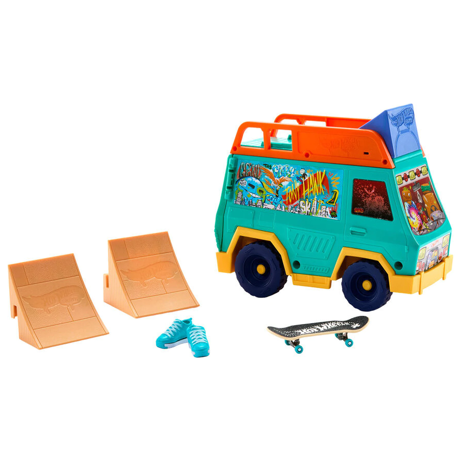 Hot Wheels Skate Van playset product photo