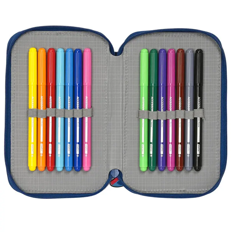 Hot Wheels Speed Club double pencil case 28pcs product photo