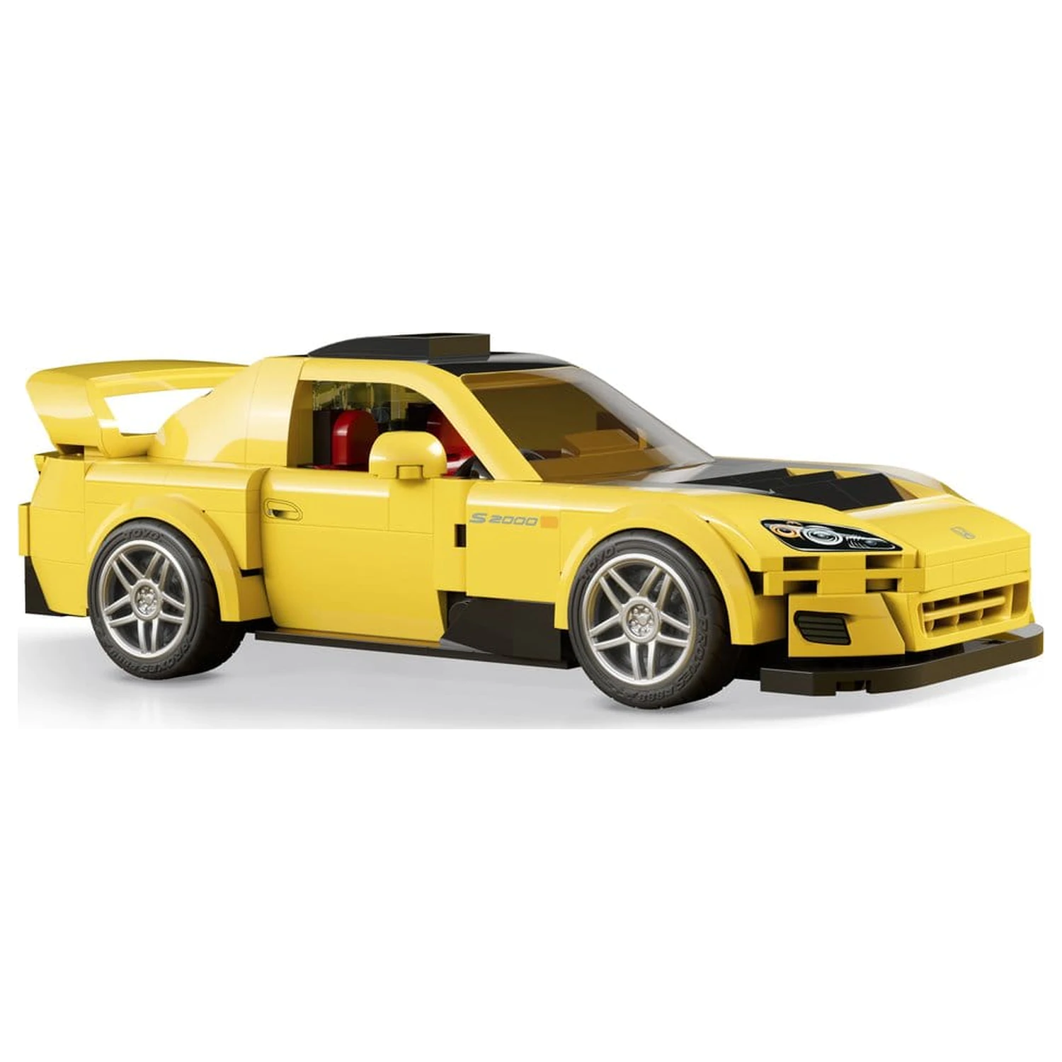 Hot Wheels Speed Series Mattel Brick Shop Building Set 1/32 '07 Honda S2000 product photo