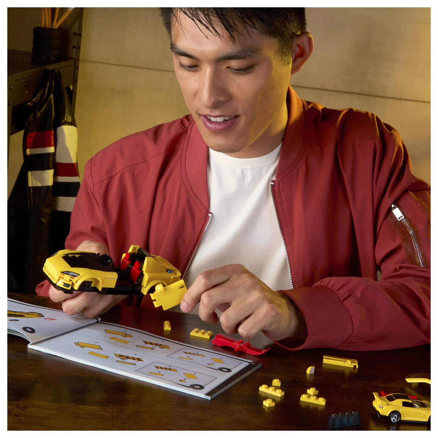 Hot Wheels Speed Series Mattel Brick Shop Building Set 1/32 '07 Honda S2000 product photo