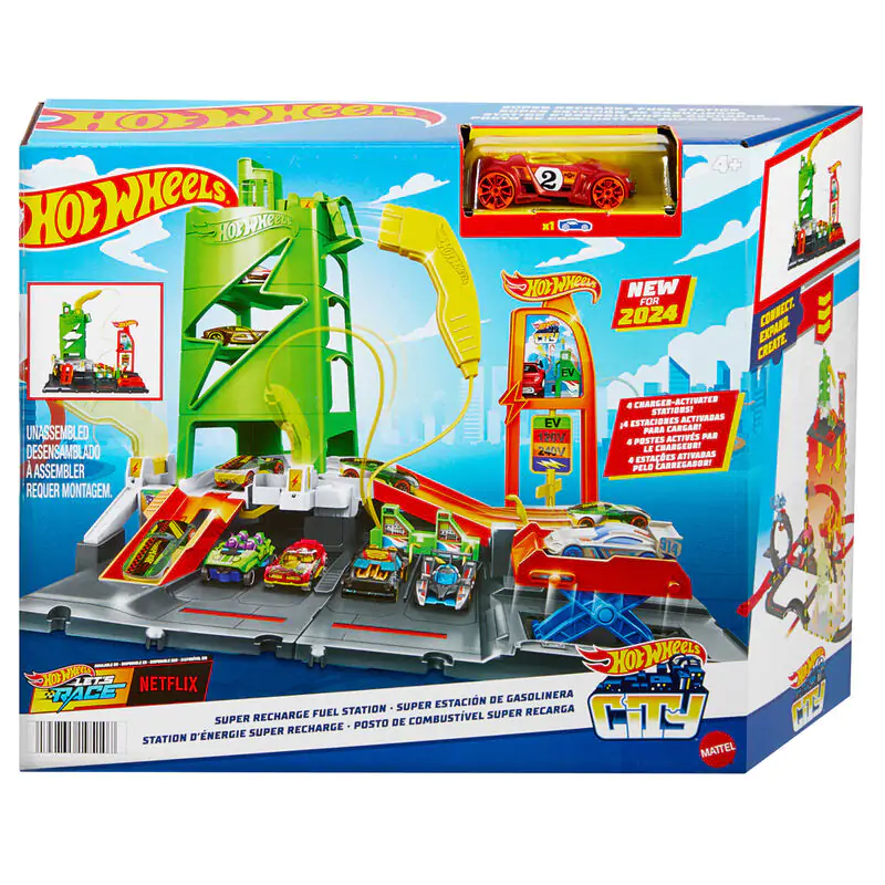 Hot Wheels Super Recharge Fuel Station product photo