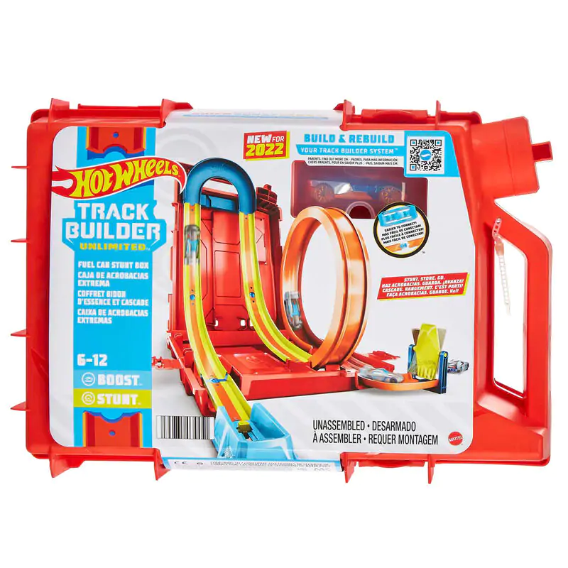 Hot Wheels Track Builder Fuel Can Stunt box product photo