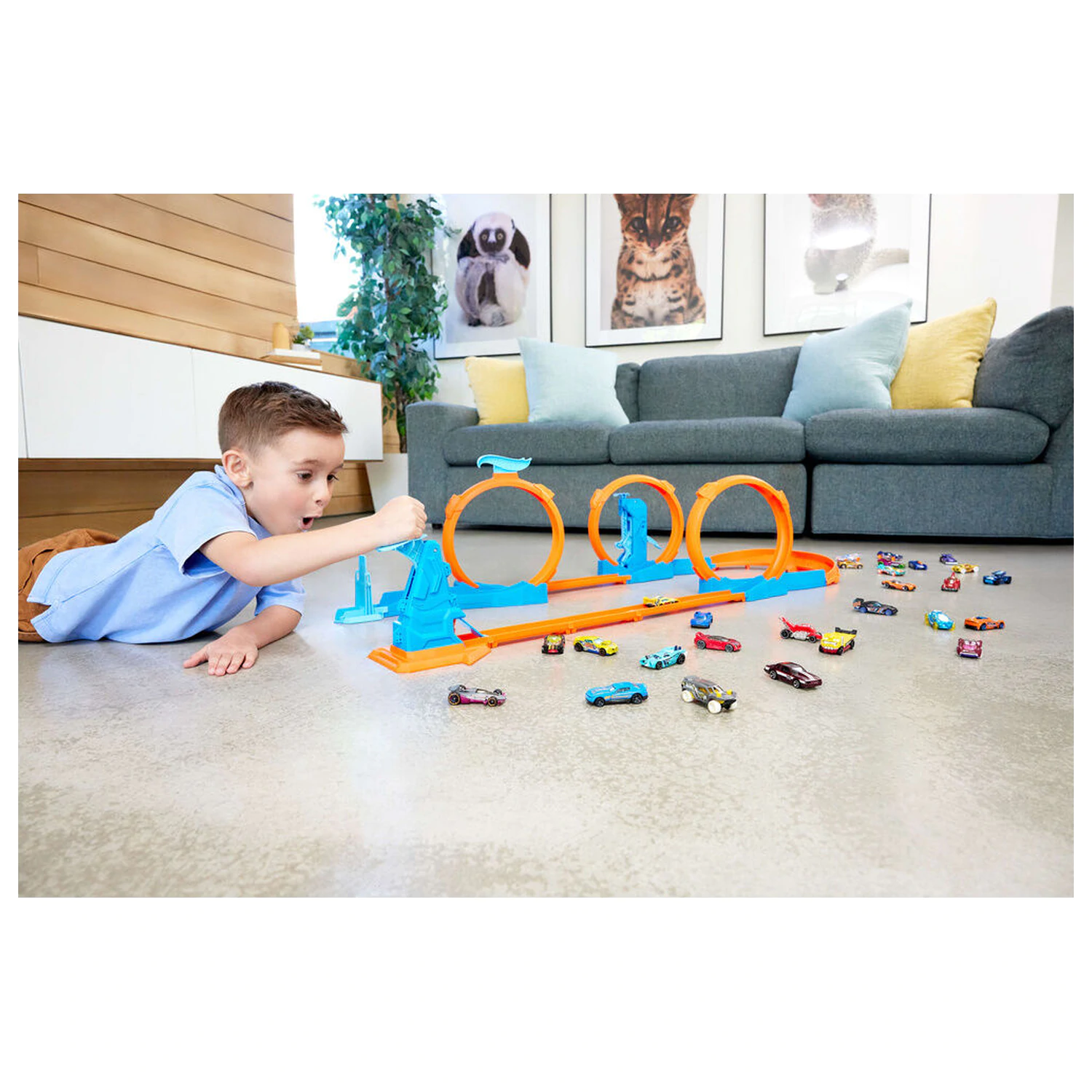 Hot Wheels Triple Loop Speed Kit product photo