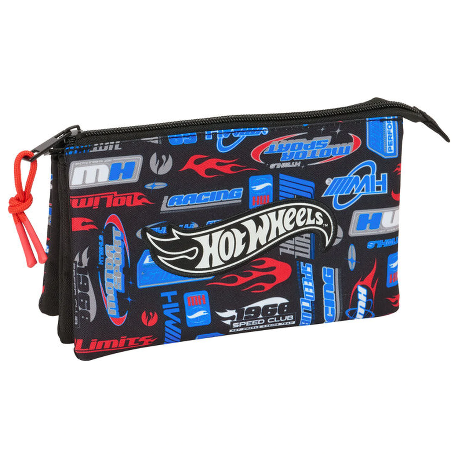 Hot Wheels triple pencil case product photo