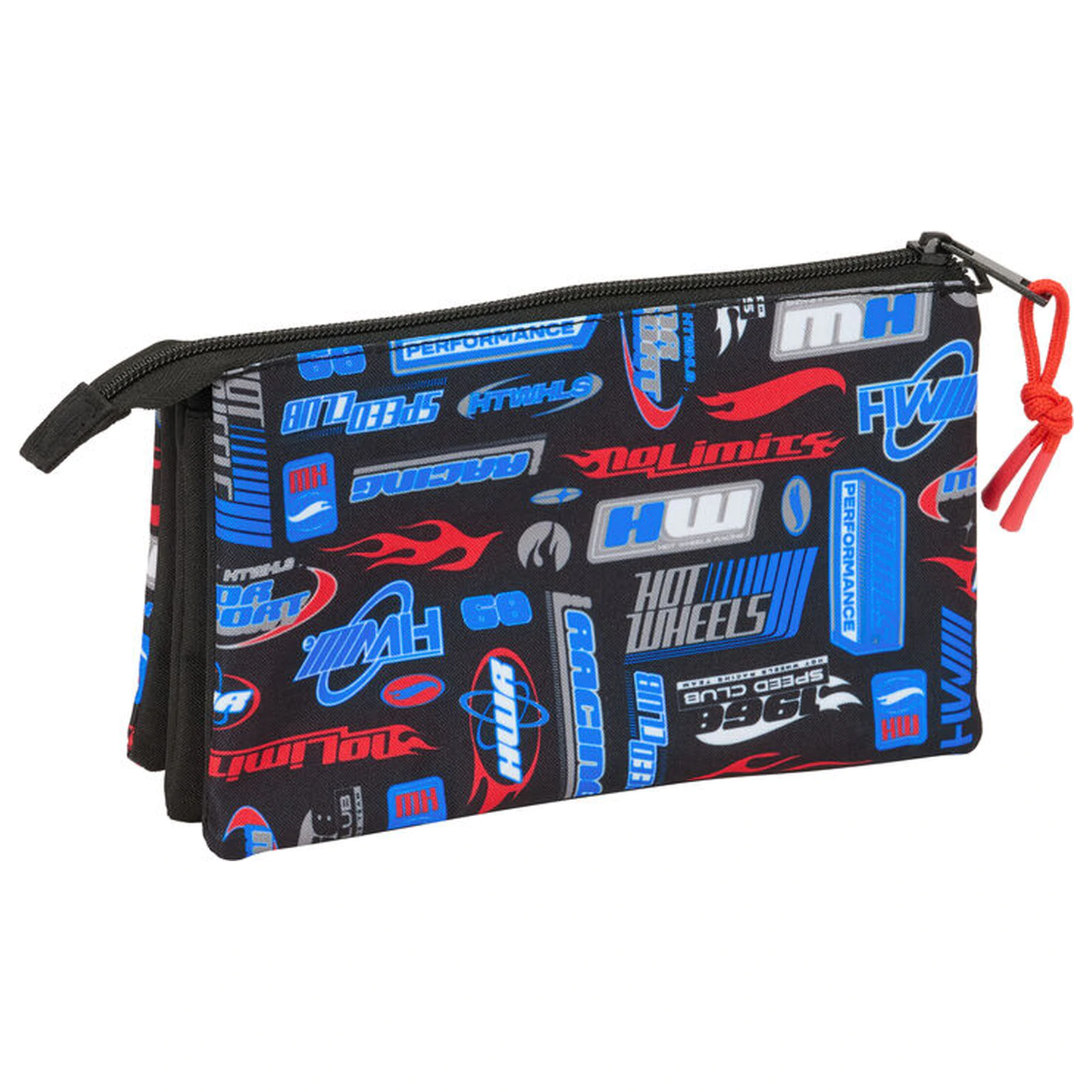 Hot Wheels triple pencil case product photo