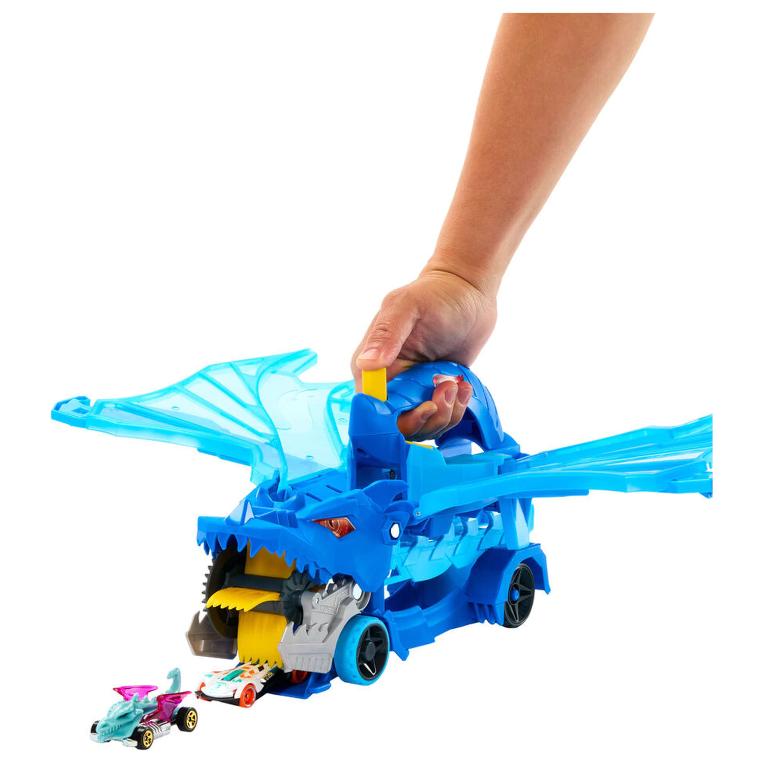 Hot Wheels Ultimate Dual Dragon Transporter product photo