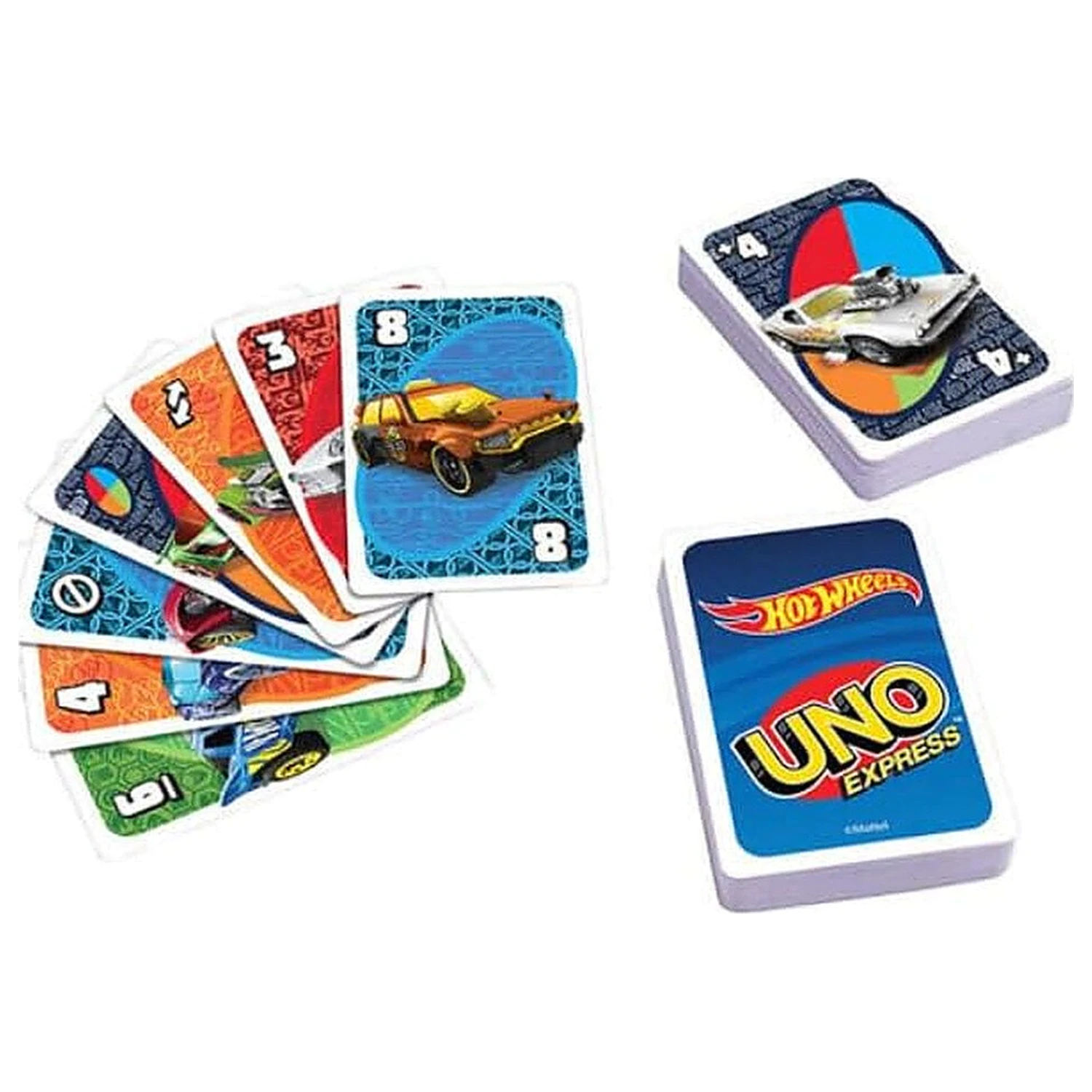 Hot Wheels UNO card game product photo