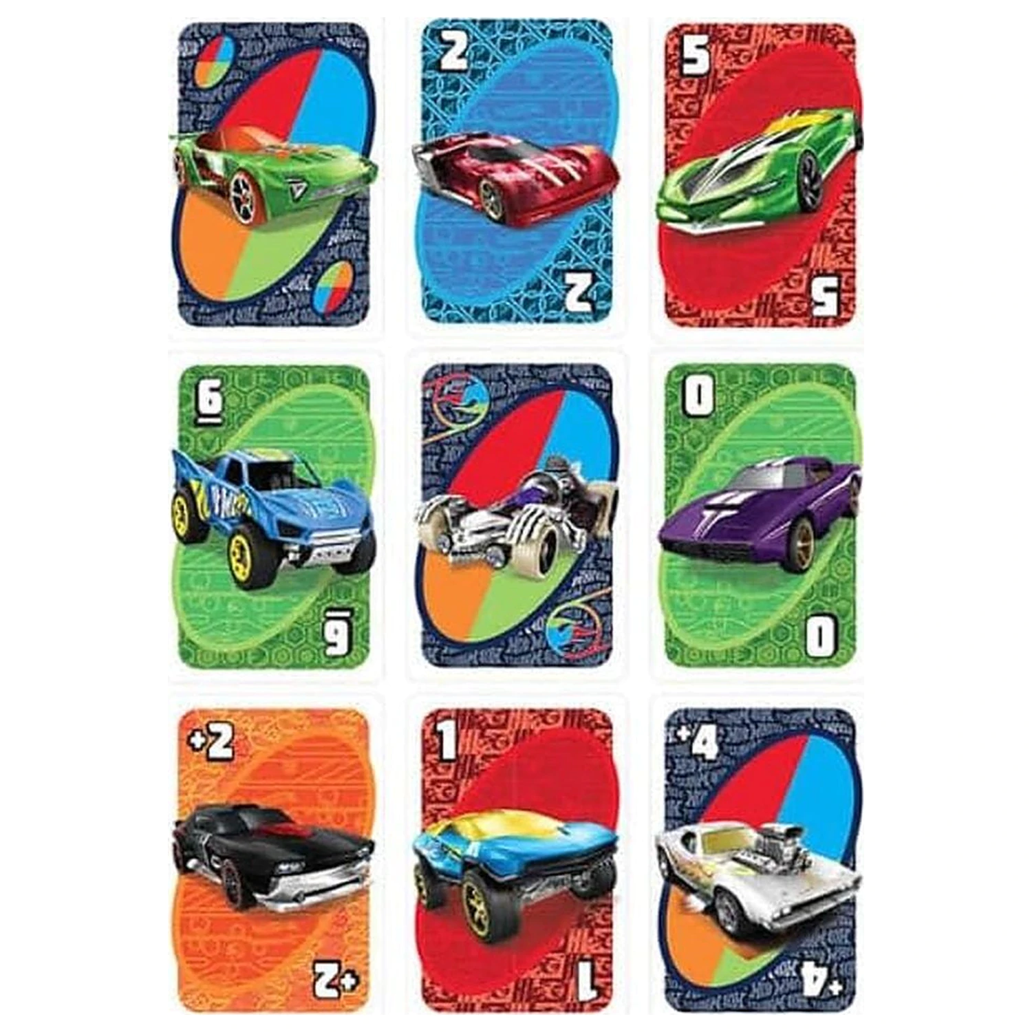 Hot Wheels UNO card game product photo