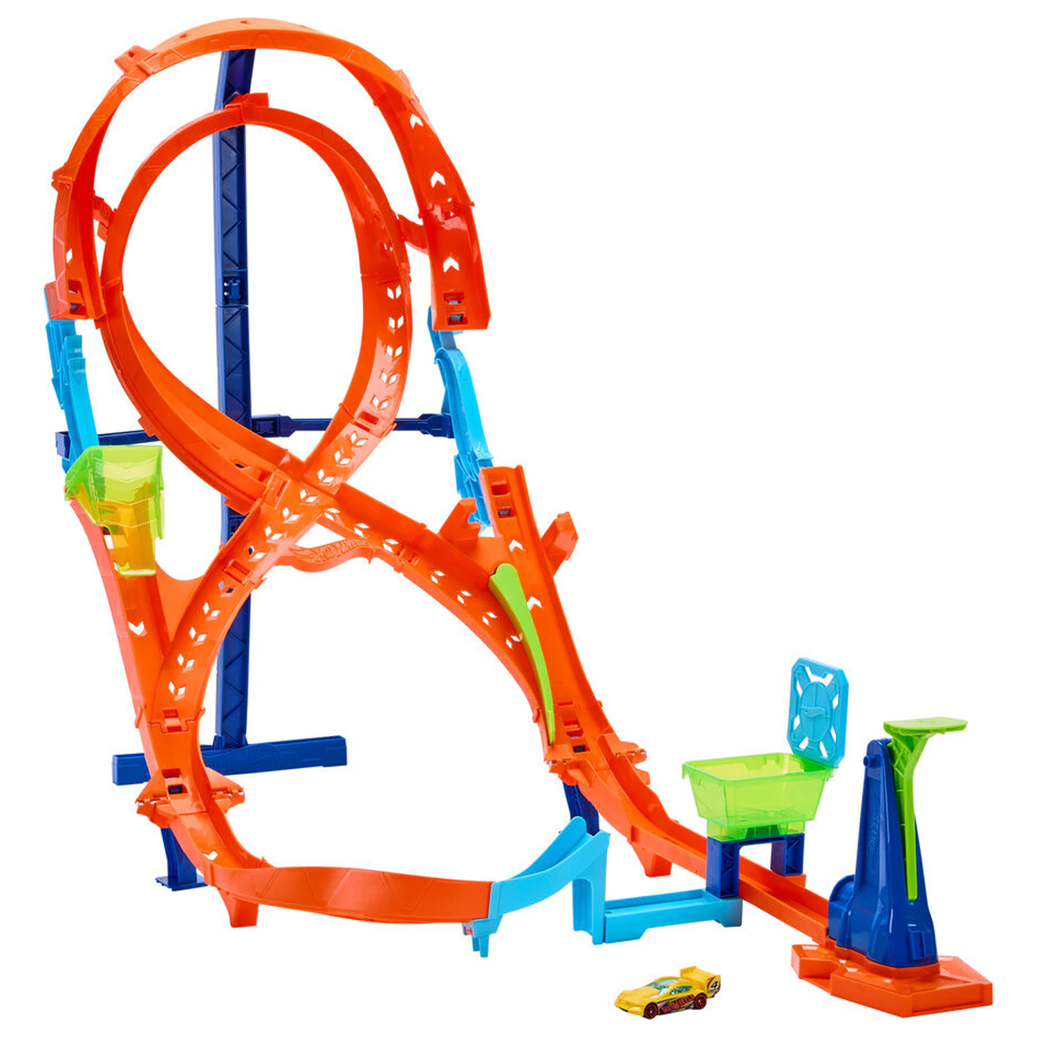 Hot Wheels Vertical 8 jump playset product photo