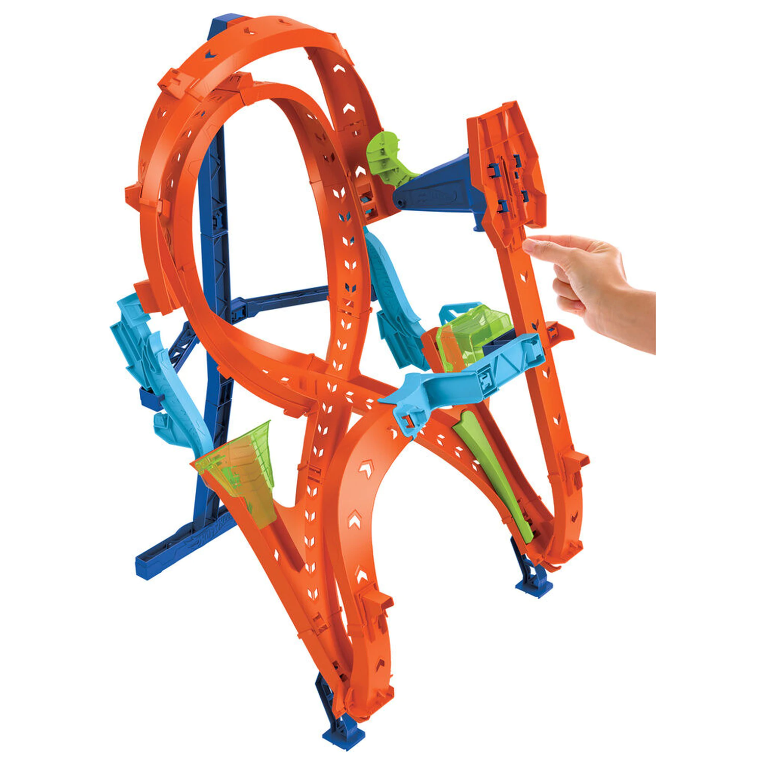 Hot Wheels Vertical 8 jump playset product photo