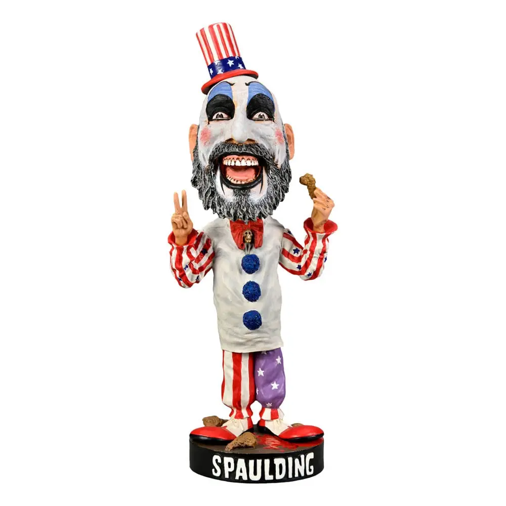 House of 1000 Corpses Head Knocker Bobble-Head Captain Spaulding 18 cm product photo