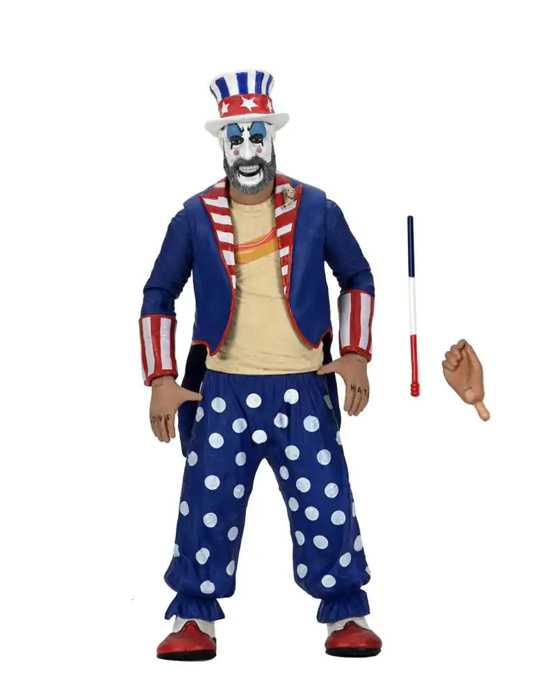 House of 1000 Corpses Action Figure Captain Spaulding (Tailcoat) 20th Anniversary 18 cm termékfotó