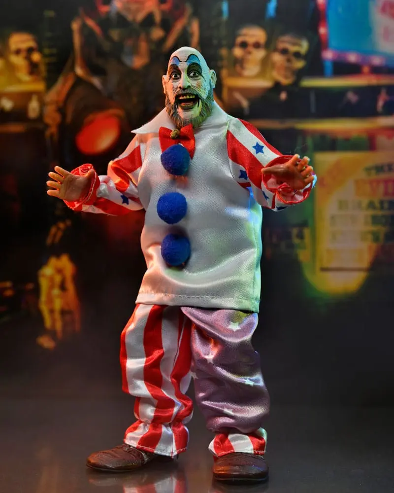 House of 1000 Corpses Clothed Action Figure Captain Spaulding 20 cm termékfotó