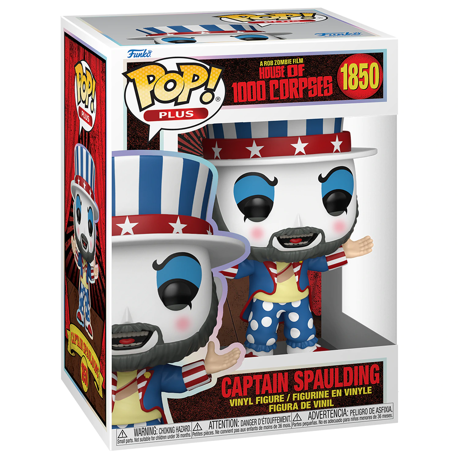 House of 1000 Corpses Funko POP! Plus Vinyl Figure Capt. Spaulding 9 cm product photo