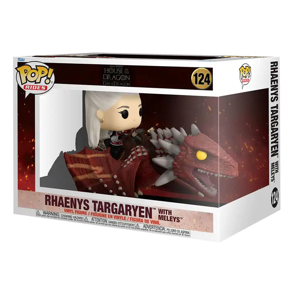 House of the Dragon Funko POP! Rides Deluxe Vinyl Rhaenys Targaryen with Meleys 9 cm termékfotó