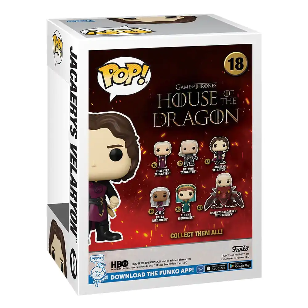 House of the Dragon Funko POP! TV Vinyl Figure Jarcarys Valaryon 9 cm termékfotó