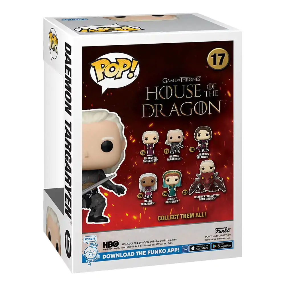 House of the Dragon Funko POP! TV Vinyl Figure Daemon Targaryen 9 cm product photo