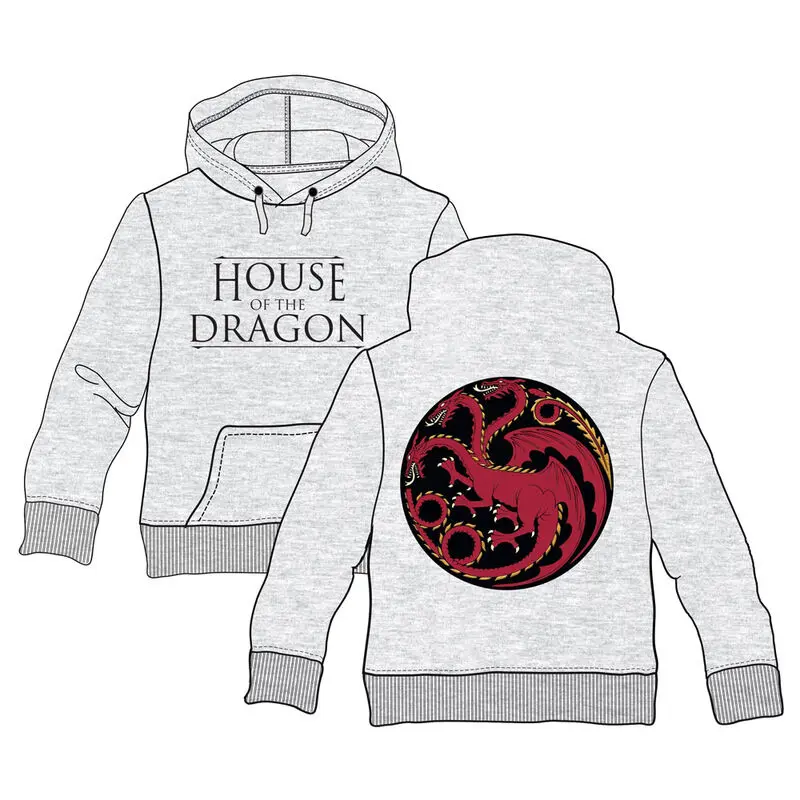 House of the Dragon Targaryen hoodie termékfotó