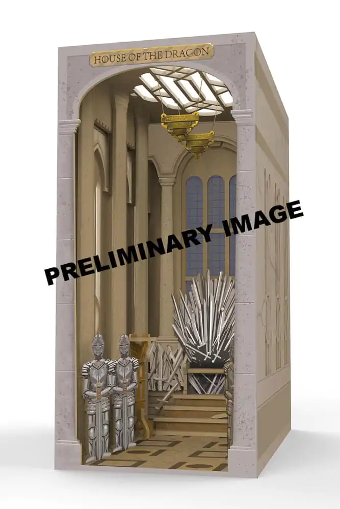 House of the Dragon Tiny Adventures Book Nook Mini Diorama Iron Throne 23 cm termékfotó