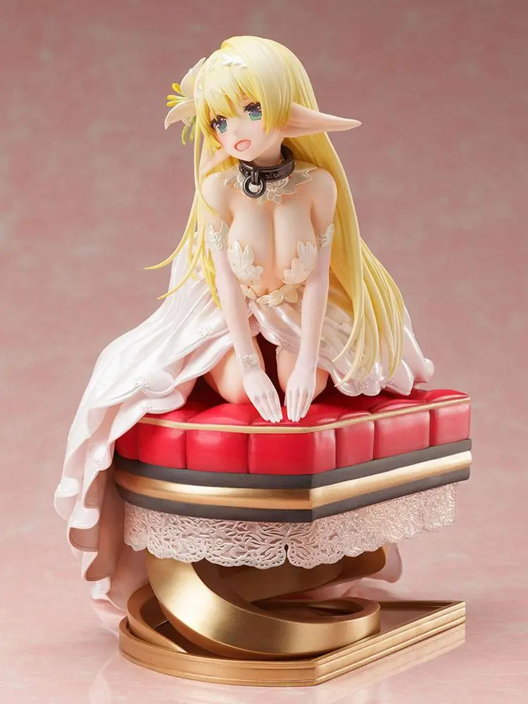 How Not to Summon A Demon Lord Omega PVC Statue 1/7 Shera L. Greenwood Wedding Dress 21 cm product photo