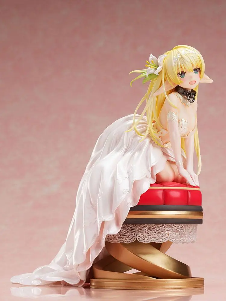 How Not to Summon A Demon Lord Omega PVC Statue 1/7 Shera L. Greenwood Wedding Dress 21 cm product photo