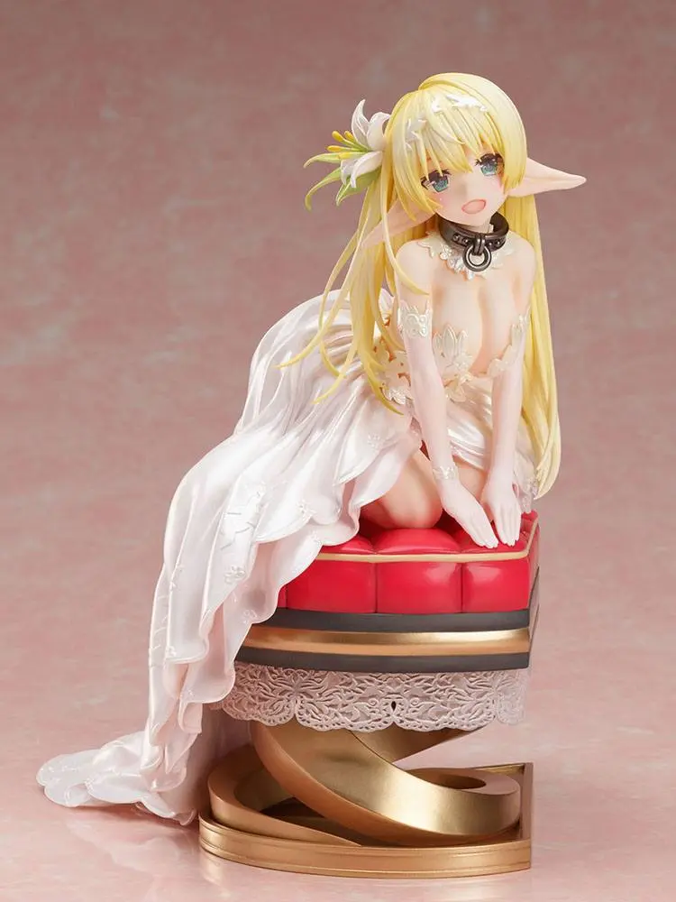 How Not to Summon A Demon Lord Omega PVC Statue 1/7 Shera L. Greenwood Wedding Dress 21 cm product photo