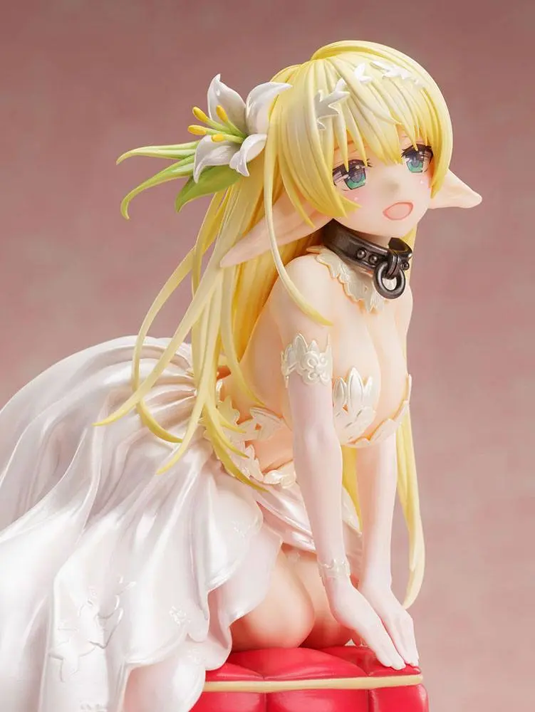 How Not to Summon A Demon Lord Omega PVC Statue 1/7 Shera L. Greenwood Wedding Dress 21 cm product photo