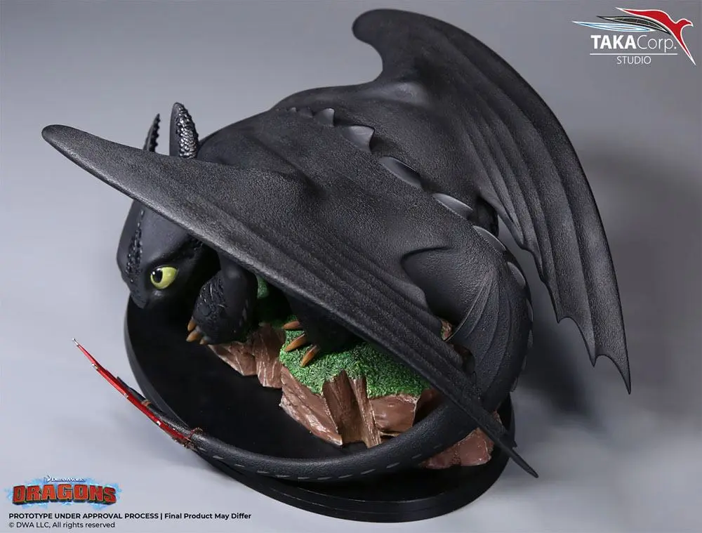 How To Train Your Dragon PVC Statue 1/8 Toothless 30 cm product photo