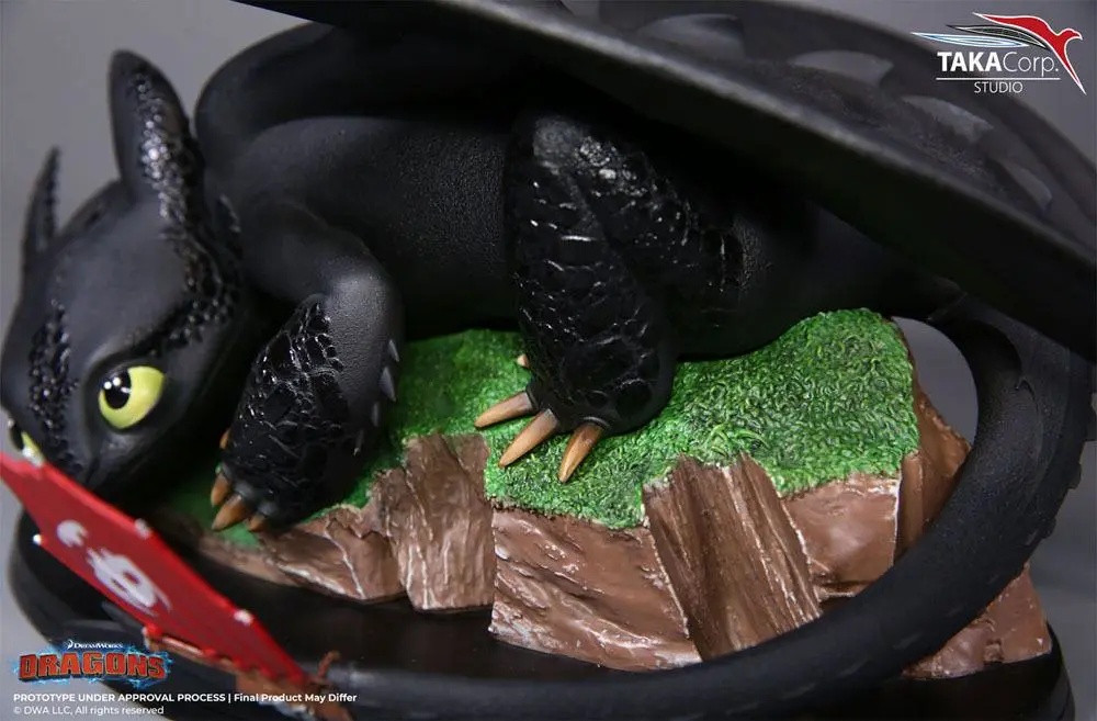How To Train Your Dragon PVC Statue 1/8 Toothless 30 cm product photo