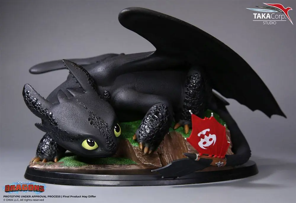 How To Train Your Dragon PVC Statue 1/8 Toothless 30 cm product photo