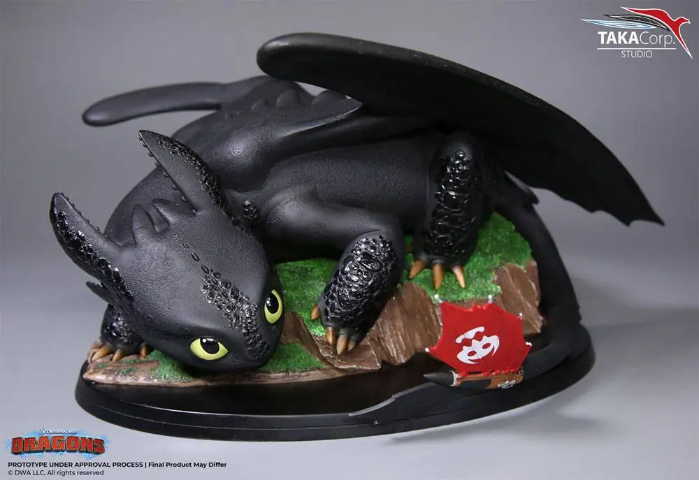 How To Train Your Dragon PVC Statue 1/8 Toothless 30 cm product photo