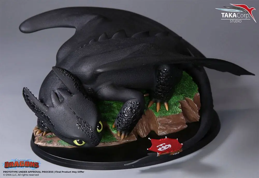 How To Train Your Dragon PVC Statue 1/8 Toothless 30 cm product photo