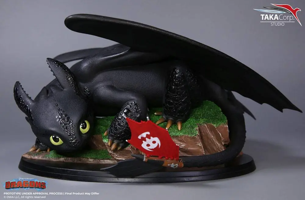 How To Train Your Dragon PVC Statue 1/8 Toothless 30 cm product photo